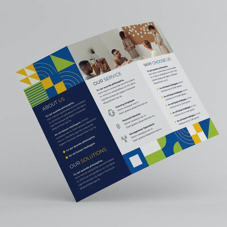 Brochures and Menus