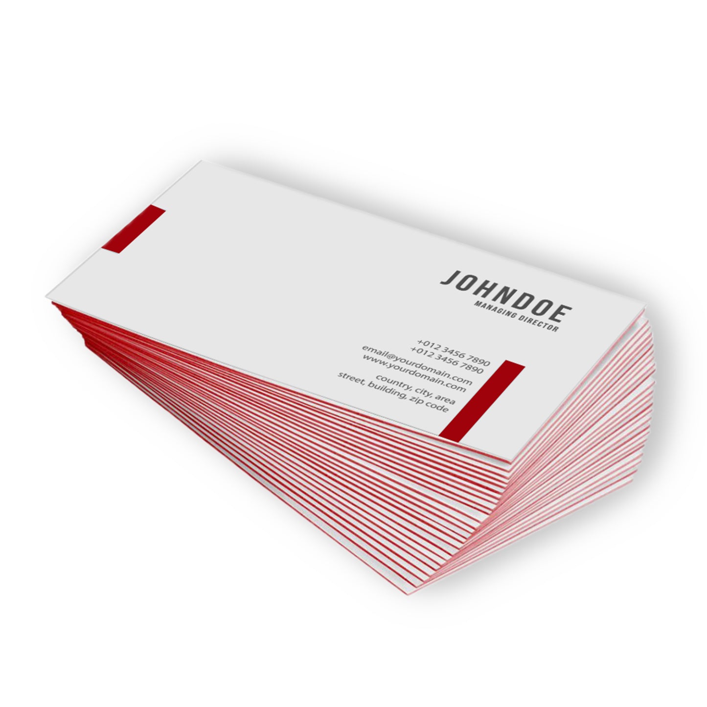 Painted Edges Business Cards