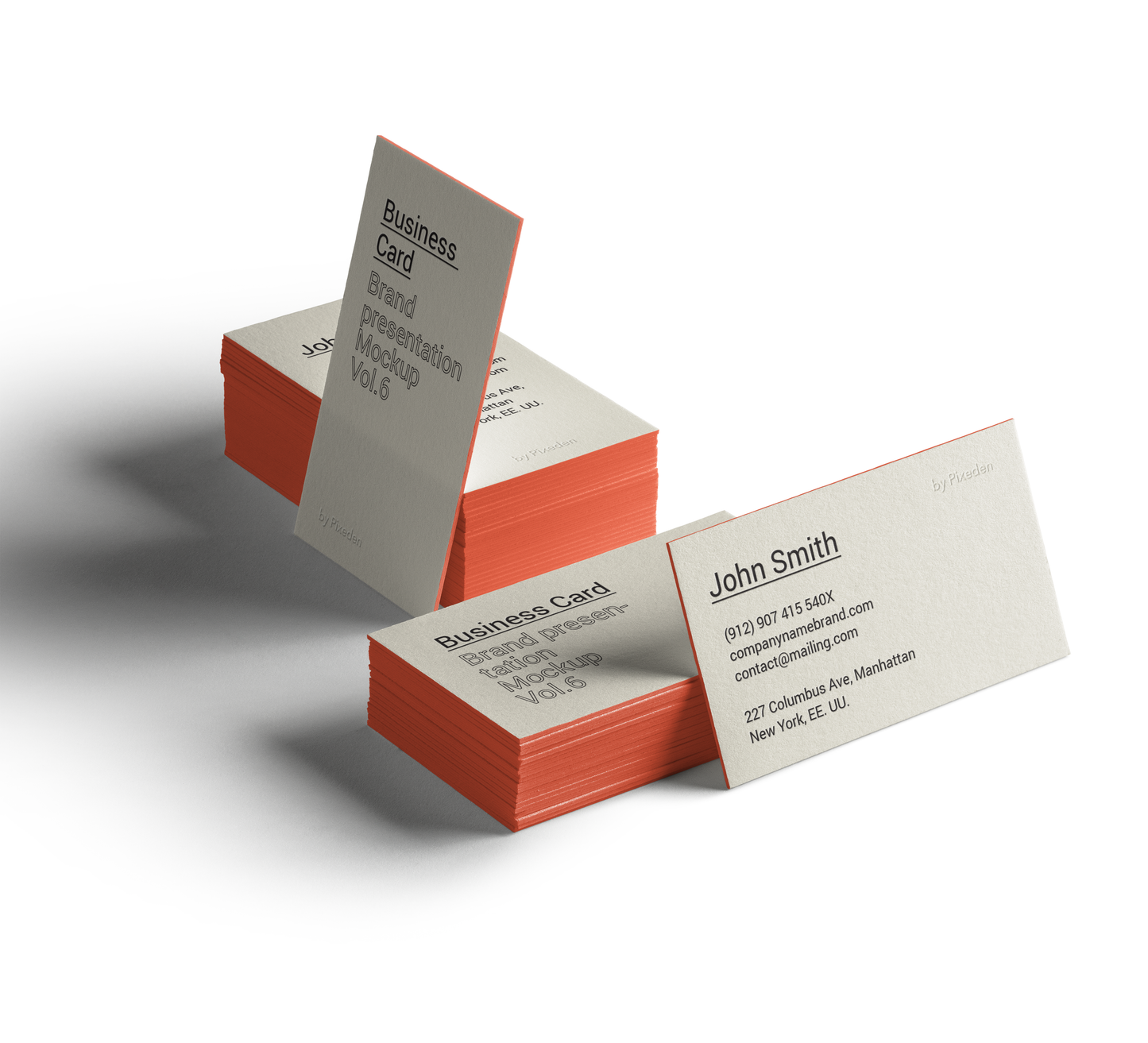Painted Edges Business Cards