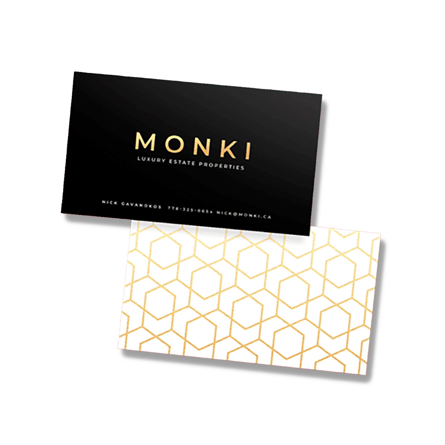 Metallic Business Cards