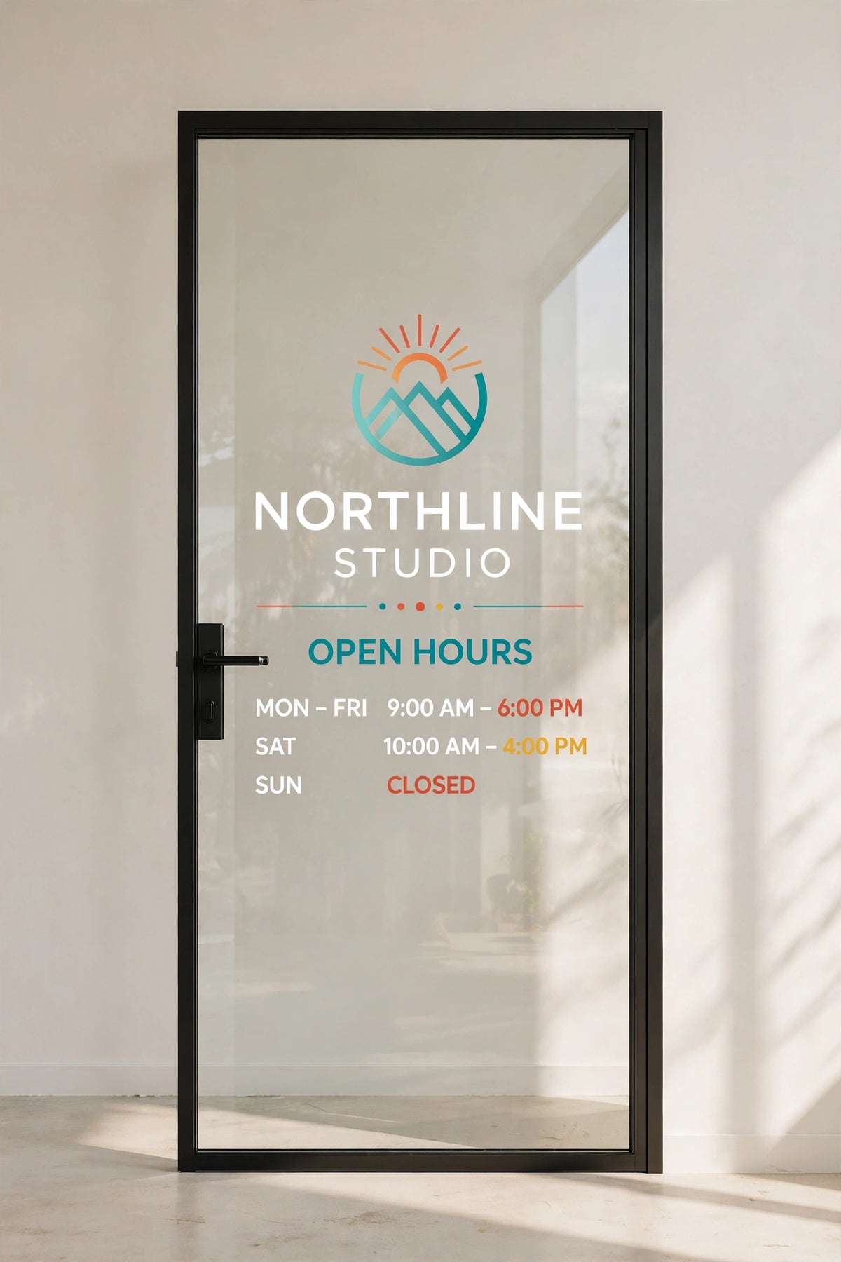 Custom Adhesive Vinyl Window Decals